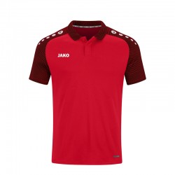 Polo Performance rot/schwarz